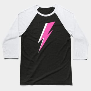 Pink lightning Baseball T-Shirt